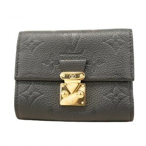LOUIS VUITTON Black Monogram Wallet
